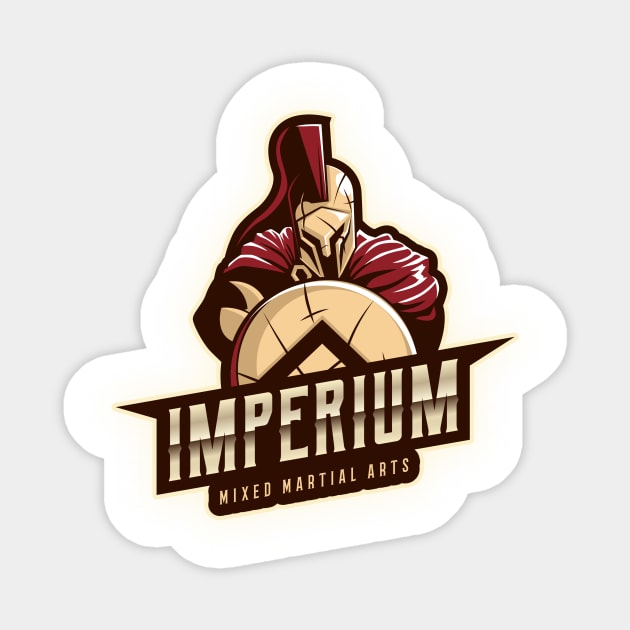 Imperium Mixed Martial Arts MMA Sticker by Tip Top Tee's